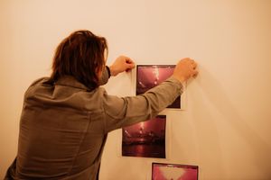 The former Poundland at Kings Square Shopping Centre in West Bromwich, has been turned into an exhibition called The Caravan Gallery, The Sandwell Pride of Place Project - Blast! Festival