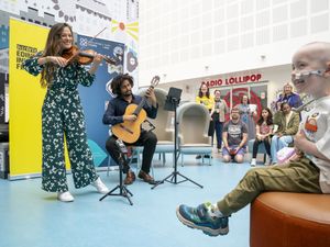 Supporting image for story: Nicola Benedetti takes festival experience to patients with hospital performance