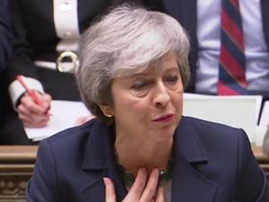 Supporting image for story: Hoarse PM claims she still understands the country’s voice on Brexit