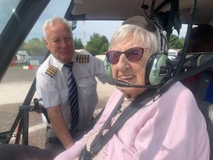 Supporting image for story: Watch: 'My dreams came true when I was surprised with a helicopter ride on my 97th birthday'