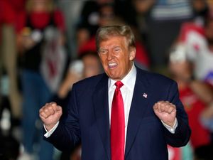 Supporting image for story: Trump hurls insults, racist tropes at Kamala Harris as US election inches closer