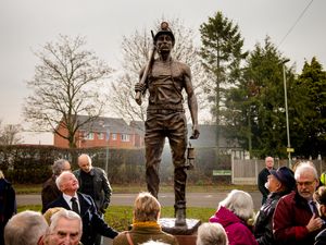 Supporting image for story: Statue marks 50 years since Ifton Colliery's closure