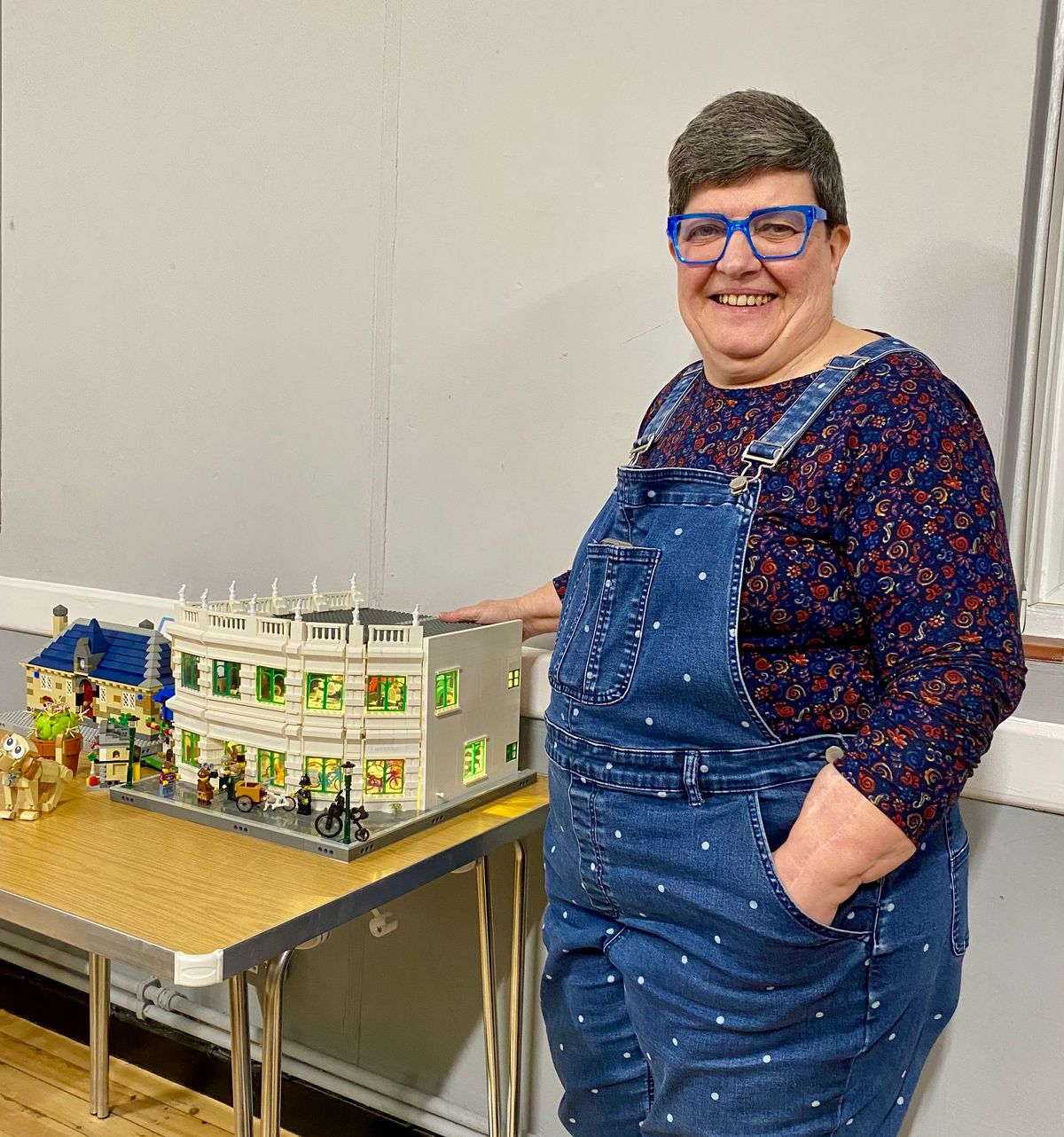 Perfect models of buildings created by a Powys Lego enthusiast wow members of the WI
