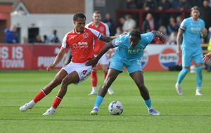 Courtney Clarke made his first league start for Walsall in a draw at Fleetwood on September 13.