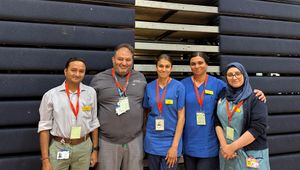 Front-line staff from Sandwell and West Birmingham NHS Trust