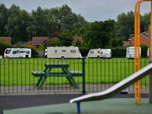 Supporting image for story: Travellers move onto Walsall park