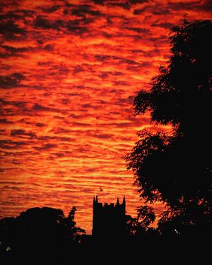 Guy Clarke took this dramatic photo in Wem