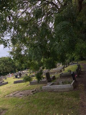 The Memory Lane graveyard in Wednesfield