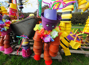 The display features all the colours of the rainbow