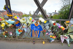 Tributes to Nathan have been left at Greyfriars Bridge