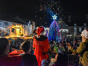 Supporting image for story: Lights switch-on spectacular marks the countdown to Christmas in Oswestry