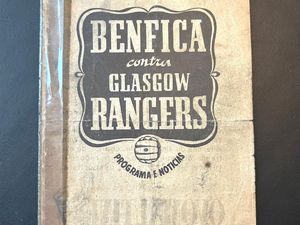 Supporting image for story: Rangers programme from 1948 Benfica clash expected to fetch £1,000 at auction