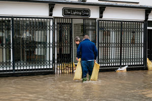 Many shops in Shrewsbury were flooded and left with big repair bills