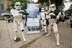 Staffordshire storm troopers supporting bereavement support services