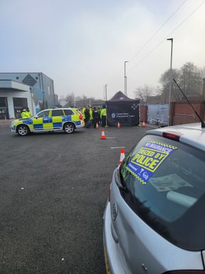 Seized car in Wolverhampton
