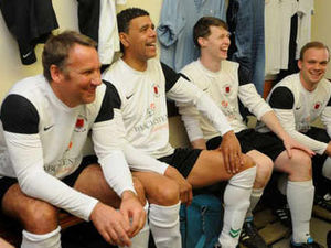 Supporting image for story: Chris Kamara and Paul Merson turn out for Welshpool