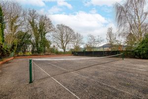 It even boasts its own tennis court