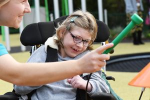 The Gathering Heart Garden provides all sorts of stimulating sounds and smells.