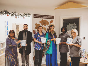 Supporting image for story: Hand-casting kits donated to Acorns by international NGO