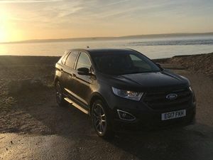 Supporting image for story: The Ford Edge's headlights struggle with dark winter nights