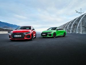 Supporting image for story: New Audi RS3 hits the road with dramatic new look and 180mph top speed