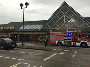 Supporting image for story: Fire alert over 'smoke' at Morrisons in Market Drayton