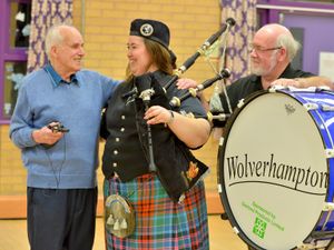 Supporting image for story: WATCH: What it's like to be in Wolverhampton Pipe Band