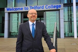 Chris Scott, principal at Telford College of Arts and Technology