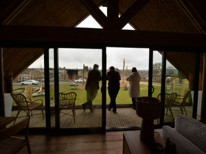 Supporting image for story: Luxury living and up-close views of rhinos at new West Midland Safari Park lodges