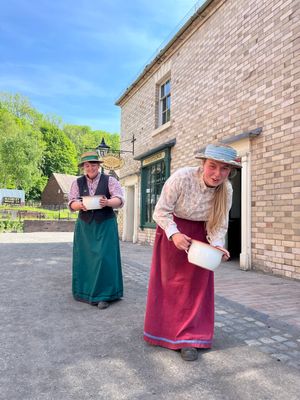 Staff at Blists Hill Victorian Town get ready for Yucky Jobs this May half term