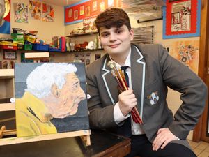 Supporting image for story: Creative pupil from leading dyslexia school has artwork recognised by prestigious Royal Birmingham Society of Arts