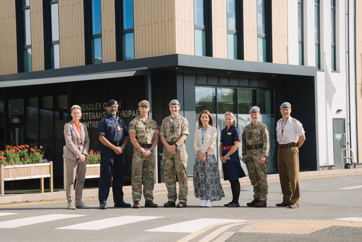 Minister to visit 'world class' veterans centre at Shropshire hospital helping people transition to civilian life