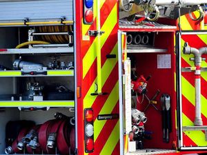 Supporting image for story: Crew tackles Market Drayton chimney fire