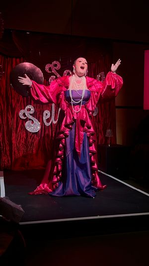 Soprano Elena hitting the high notes