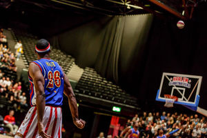 The Harlem Globetrotters in Birmingham. Credit: Chris Bowley
