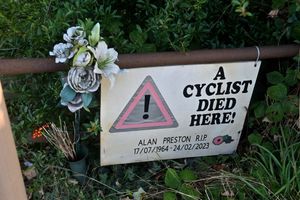 Alan was sadly killed when he was stuck an inexperienced driver in February