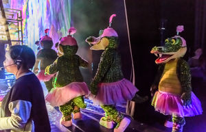 Behind the scenes of Peter Pan at Birmingham Hippodrome. Picture by Simon Hadley