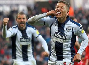 When Dwight Gayle scored, Albion took the lead. (AMA)