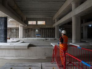 Supporting image for story: First platform for HS2 revealed at Old Oak Common