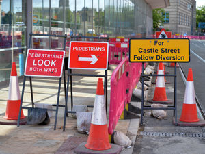 Supporting image for story: Wolverhampton Pipers Row works 'in final stages' but still no date for completion