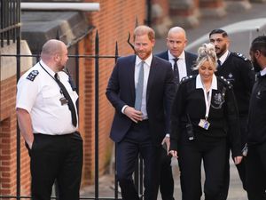 The Duke of Sussex arrives at the Royal Courts of Justice in central London, for the start of his appeal hearing