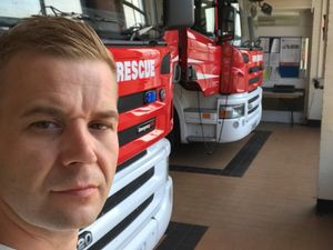 Supporting image for story: Oswestry man went from active firefighter to being unable to kick a football around the park