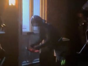 Supporting image for story: Watch: Police smash their way into Bridgnorth property in drugs raid