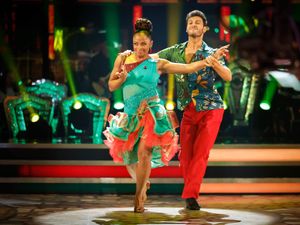 Supporting image for story: Fleur East tops Strictly leaderboard during emotional night of many tears