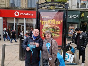 Supporting image for story: Reform UK Mayoral candidate battles preachers and singers on Wolverhampton