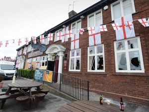 Supporting image for story: Vandals smash 44 windows at Bilston pub just hours after England match