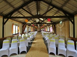 Supporting image for story: Win free wedding venue hire at Oswestry barn and glamping site in competition