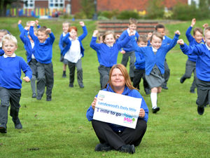 Supporting image for story: Tackling Daily Mile for health at Staffordshire school