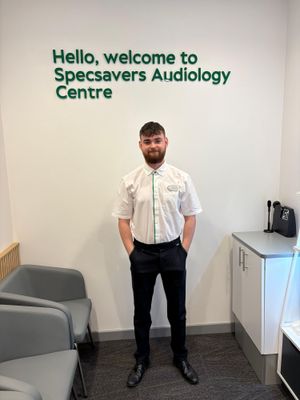 Cian Burton, audiology practitioner