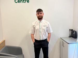 Cian Burton, audiology practitioner